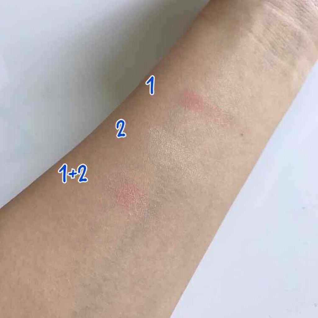 リシェ フォギーオン チークス/Visée/パウダーチークを使ったクチコミ（2枚目）