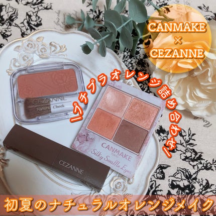 ナチュラル チークN/CEZANNE/パウダーチークを使ったクチコミ(1枚目)