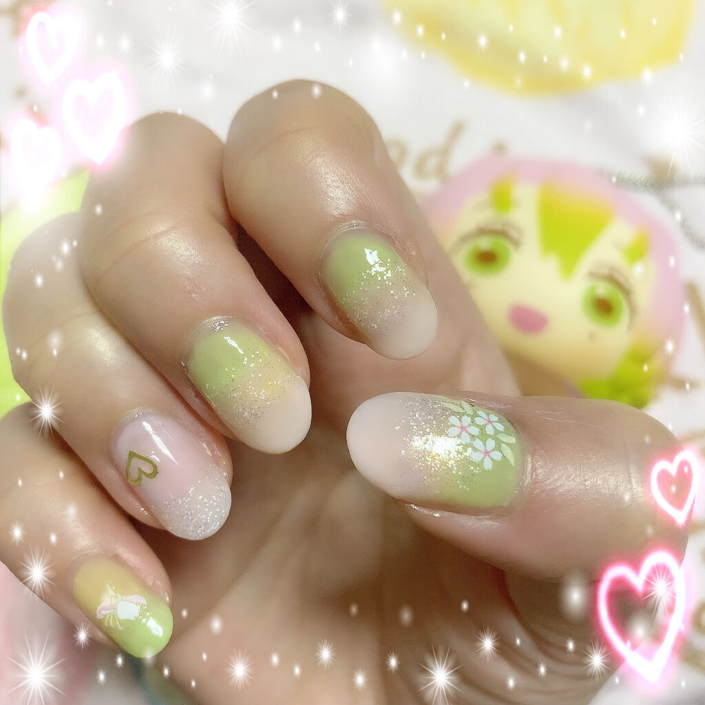 ネイルホリック Aurora Glitter/ネイルホリック/マニキュアを使ったクチコミ（1枚目）