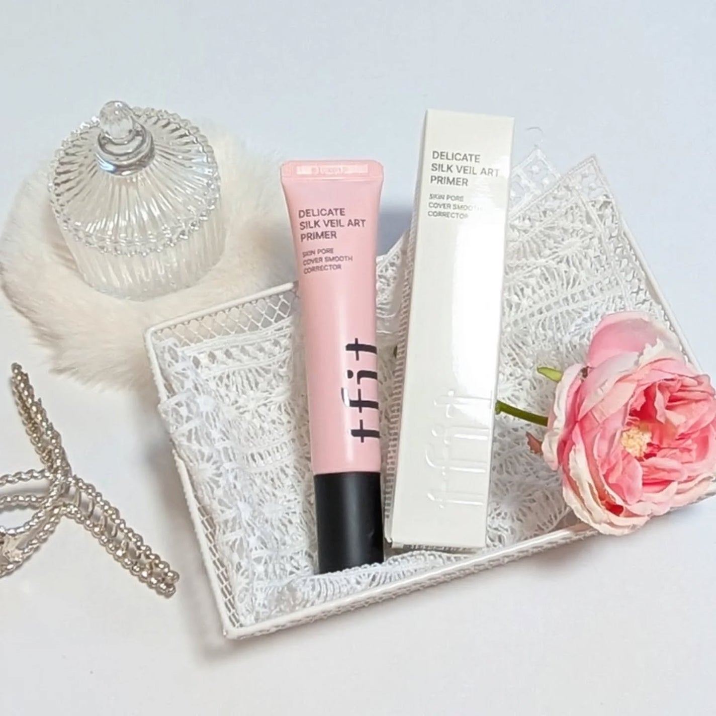 デリケートシルクベールアートプライマー/TFIT/化粧下地を使ったクチコミ(4枚目)