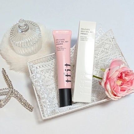 デリケートシルクベールアートプライマー/TFIT/化粧下地を使ったクチコミ(4枚目)