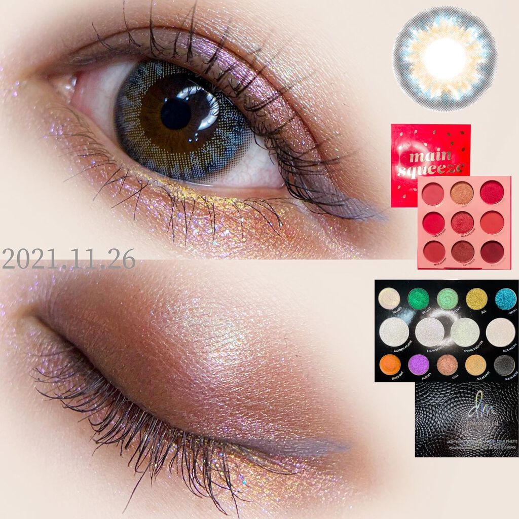 Main Squeeze/ColourPop/アイシャドウパレットを使ったクチコミ（1枚目）