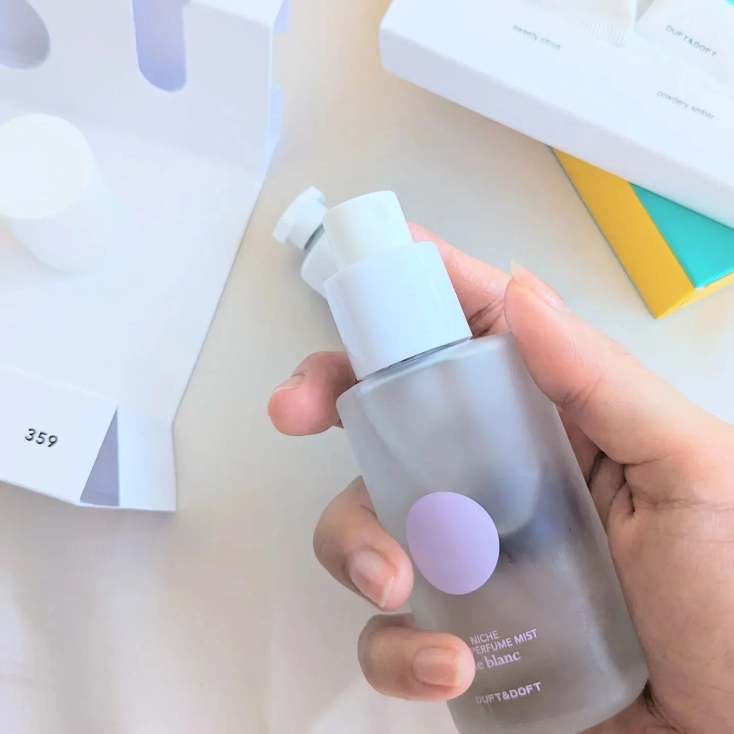 ドゥ・ブラン ミニデュオセット/DUFT&DOFT/ボディクリームを使ったクチコミ（3枚目）