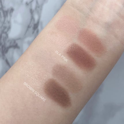 アンドバイロムアンド メロウアイパレット INAP01 インアピンク/&nd by rom&nd/アイシャドウパレットを使ったクチコミ(2枚目)