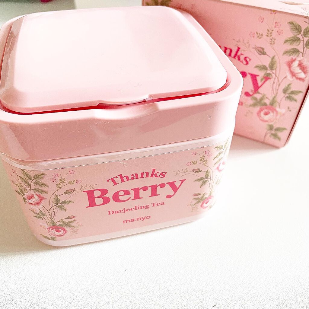 Thanks Berry ダージリンティー マスク/manyo/シートマスク・パックを使ったクチコミ(1枚目)