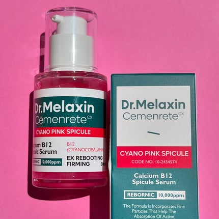 セメンリトシアノ ピンクスピキュールセラム/Dr.Melaxin/美容液を使ったクチコミ(2枚目)