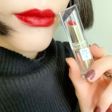  38°C / 99°F Lipstick <TOKYO> +5 RED/UZU BY FLOWFUSHI/口紅を使ったクチコミ（3枚目）