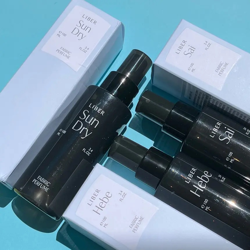 FABRIC PERFUME 4.Hebe/LIBER/ファブリックミストを使ったクチコミ（1枚目）