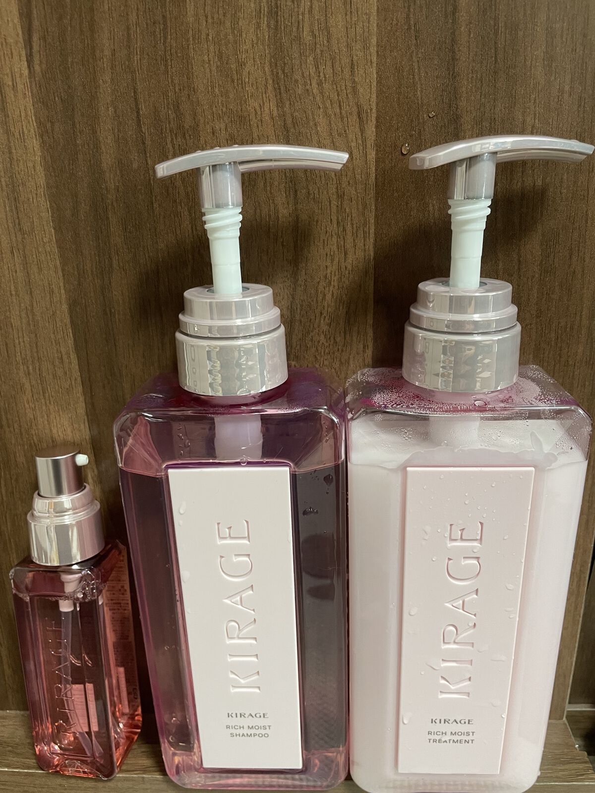 リッチモイスト ヘアオイル/キラージュ/ヘアオイルを使ったクチコミ（1枚目）