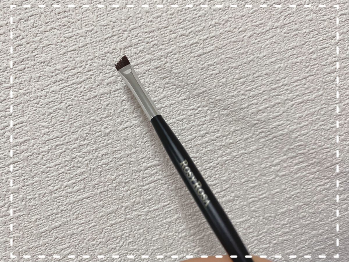 ダブルエンドアイブロウブラシ スクリュータイプ/ロージーローザ/メイクブラシを使ったクチコミ（1枚目）