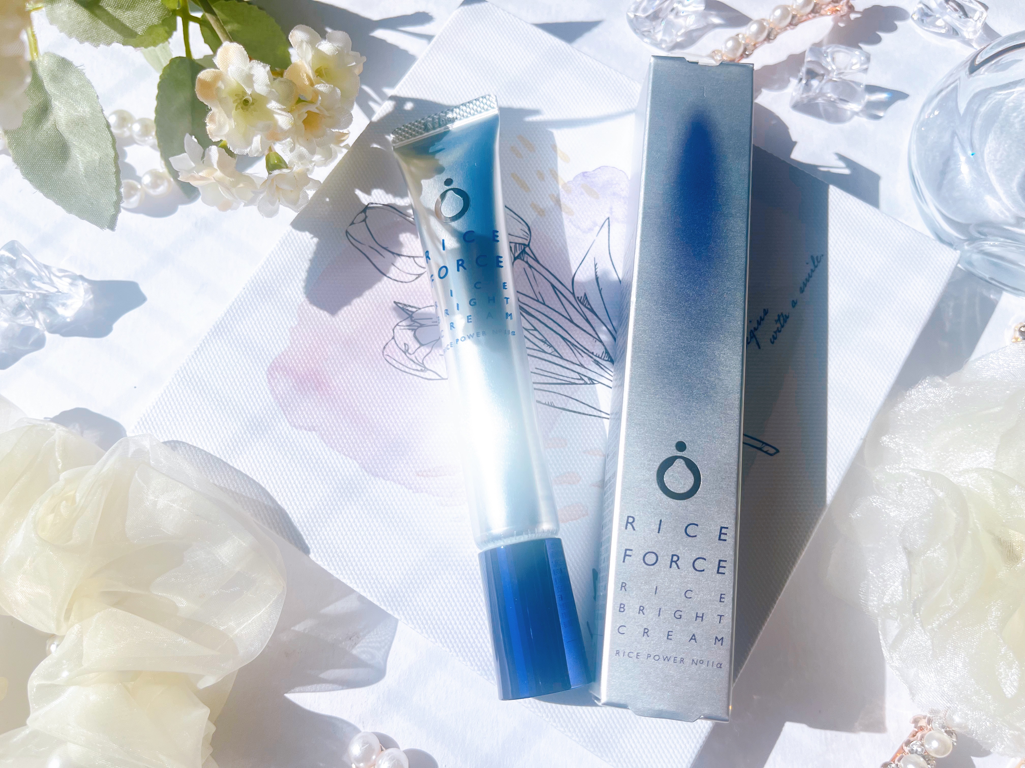 ライスブライトクリーム/ライスフォース/フェイスクリームを使ったクチコミ（2枚目）