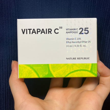 ビタペアC ビタミンC25アンプル/ネイチャーリパブリック/美容液を使ったクチコミ(6枚目)