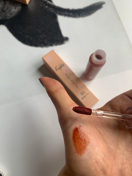 ニュアンスラップティント/Fujiko/リップティントを使ったクチコミ(3枚目)