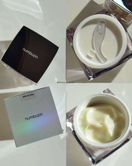 5番 白玉グルタチオンCメラゼロクリーム/numbuzin/フェイスクリームを使ったクチコミ(2枚目)