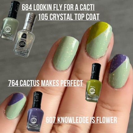 ジェルフィニッシュトップコート 105 クリスタル/サリーハンセン/ジェルネイルの画像