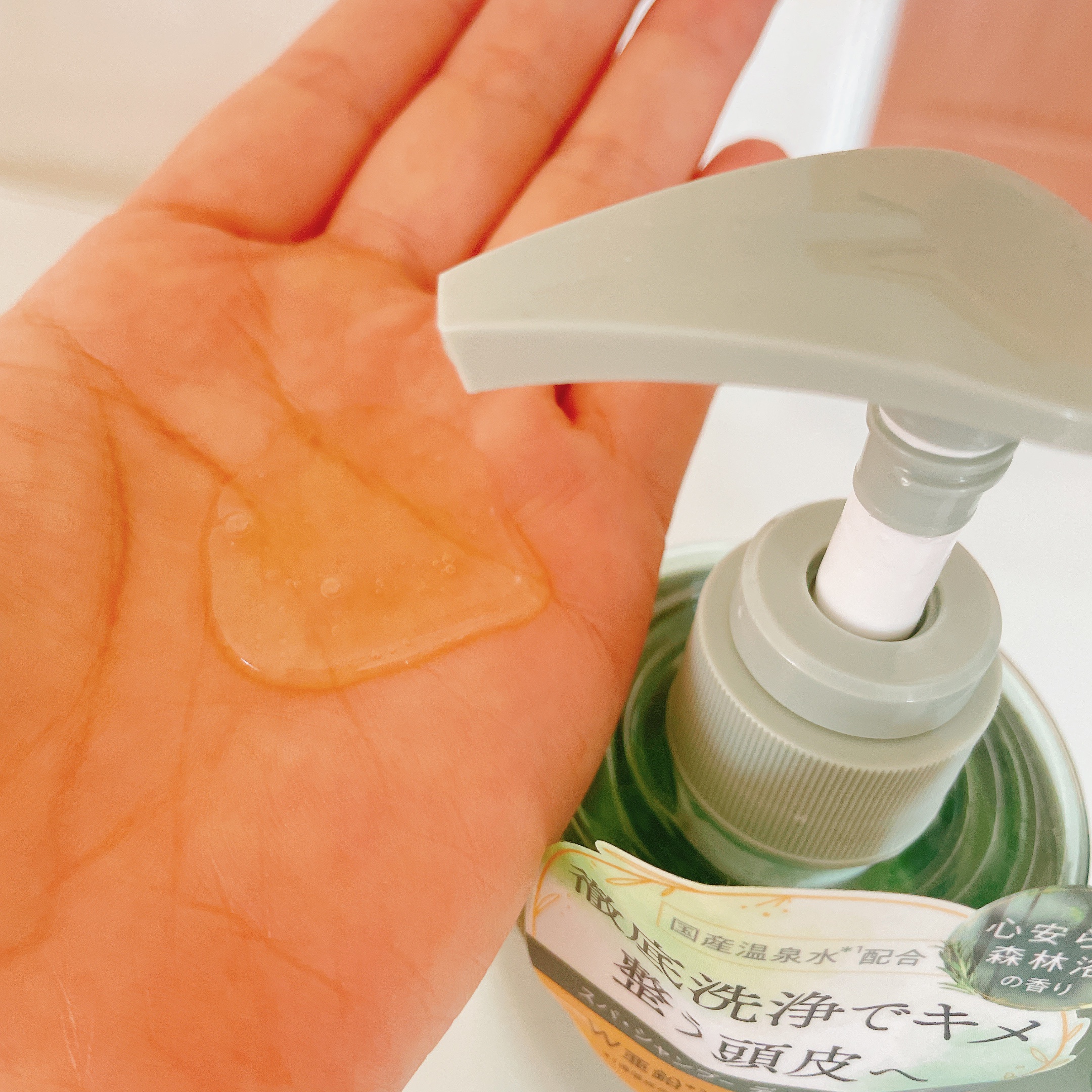 スパ・シャンプー/ヘアトリートメント ディープクレンズ/Off&Relax/市販シャンプーを使ったクチコミ（2枚目）