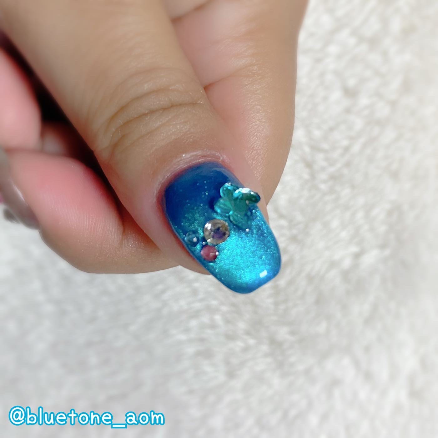 moonlight gel 02/ネイル工房/ジェルネイルを使ったクチコミ（3枚目）