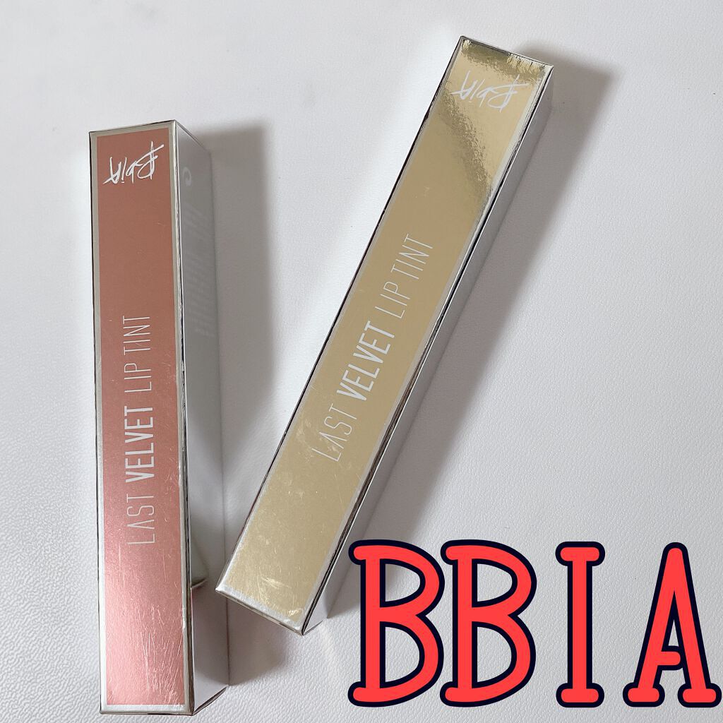 ラストベルベットティント/BBIA/リップティントを使ったクチコミ（1枚目）