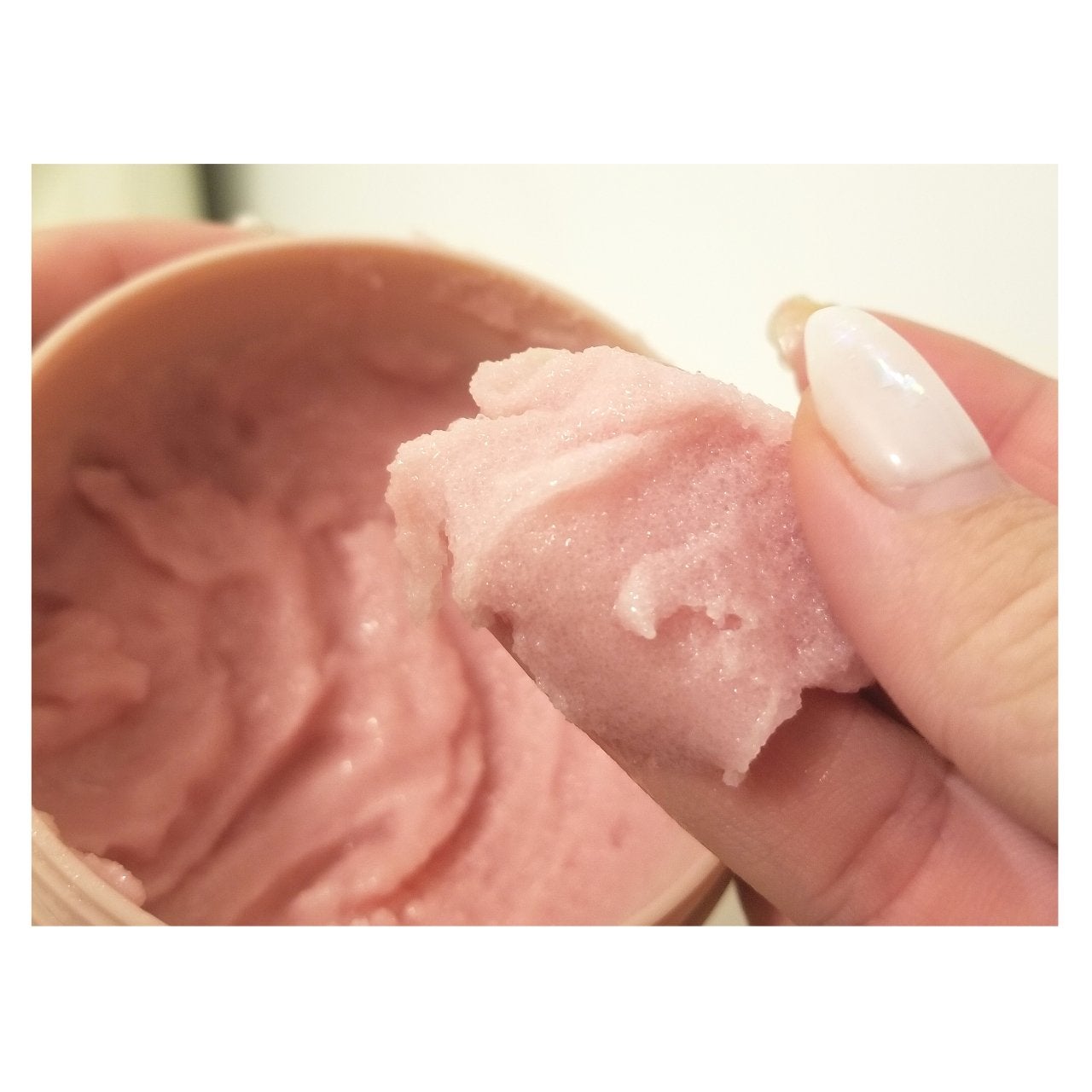 Q+Me スウィート ボム タラソ スクラブ/AGARISM/バスト・ヒップケアを使ったクチコミ(2枚目)