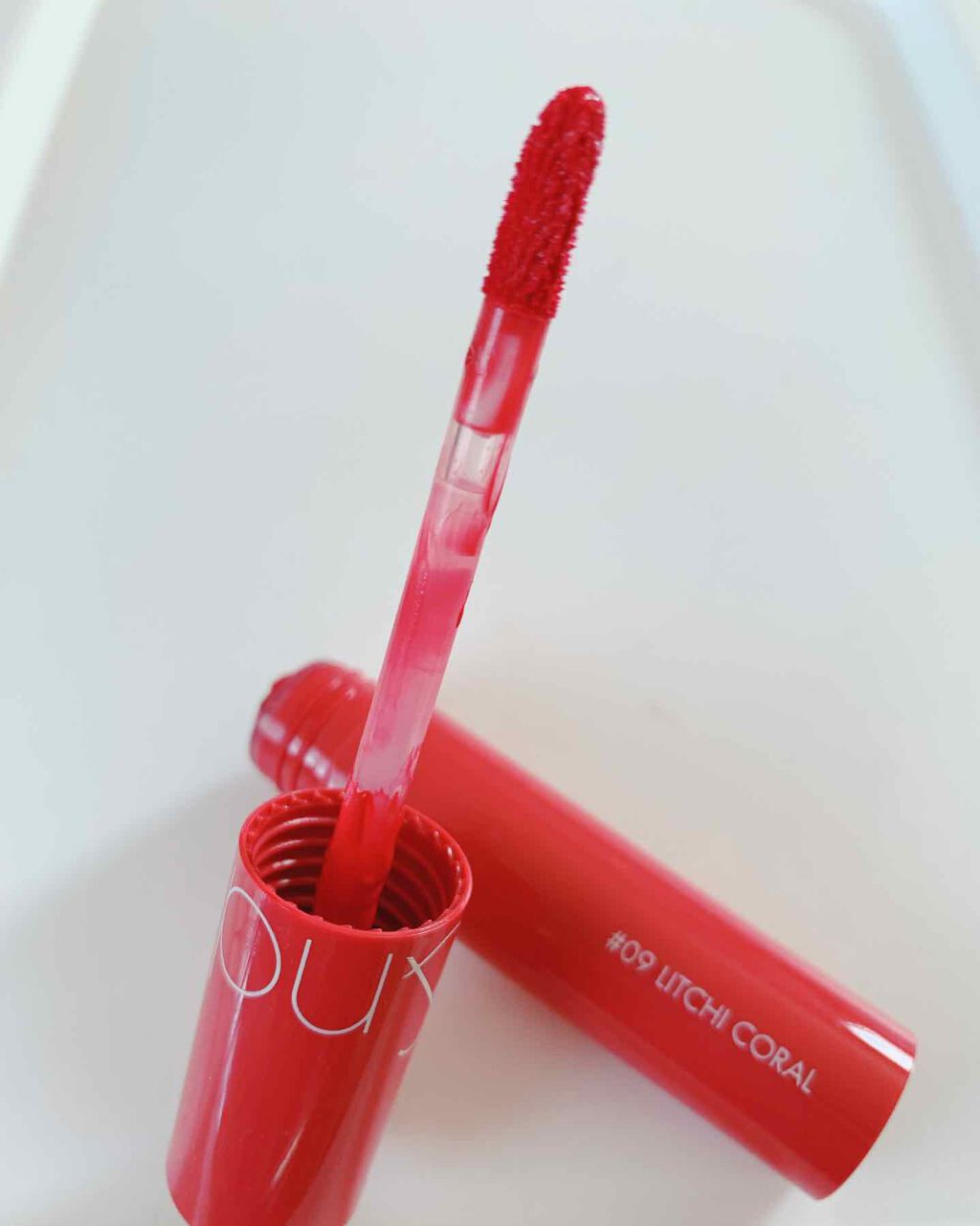 ジューシーラスティングティント/rom&nd/リップティントを使ったクチコミ(2枚目)