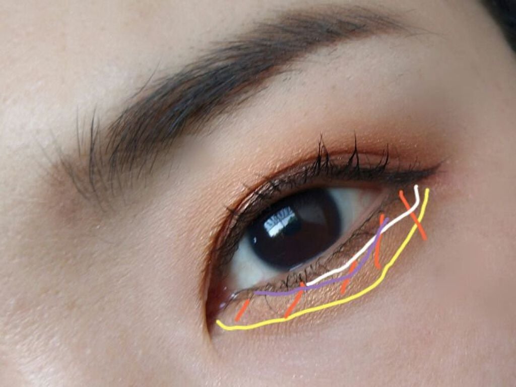 UR GLAM BLOOMING EYE COLOR PALETTE/U R GLAM/アイシャドウパレットを使ったクチコミ(5枚目)