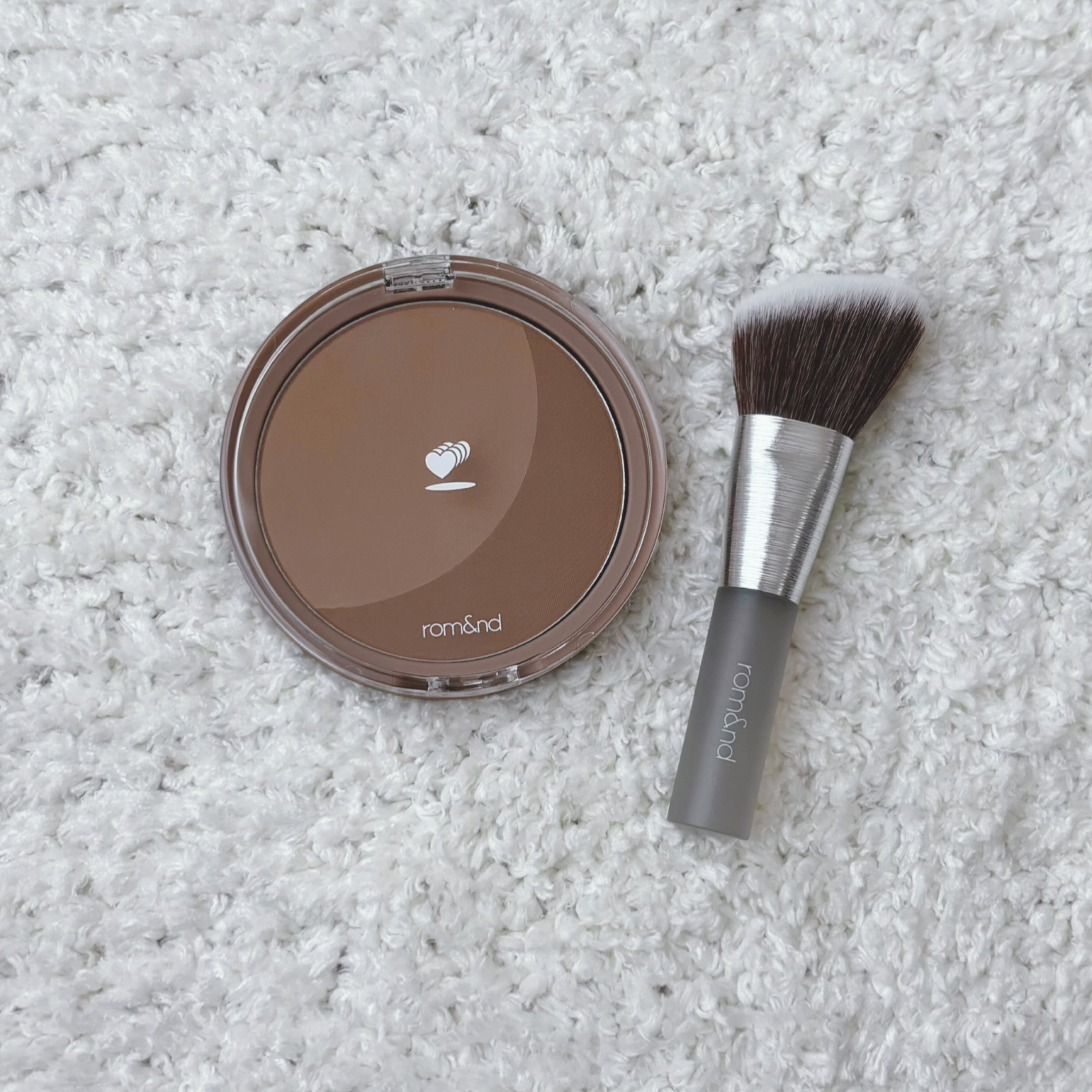 ベターザンシェイプブラシセット 04 カカオグレイン/rom&nd/シェーディングを使ったクチコミ（1枚目）