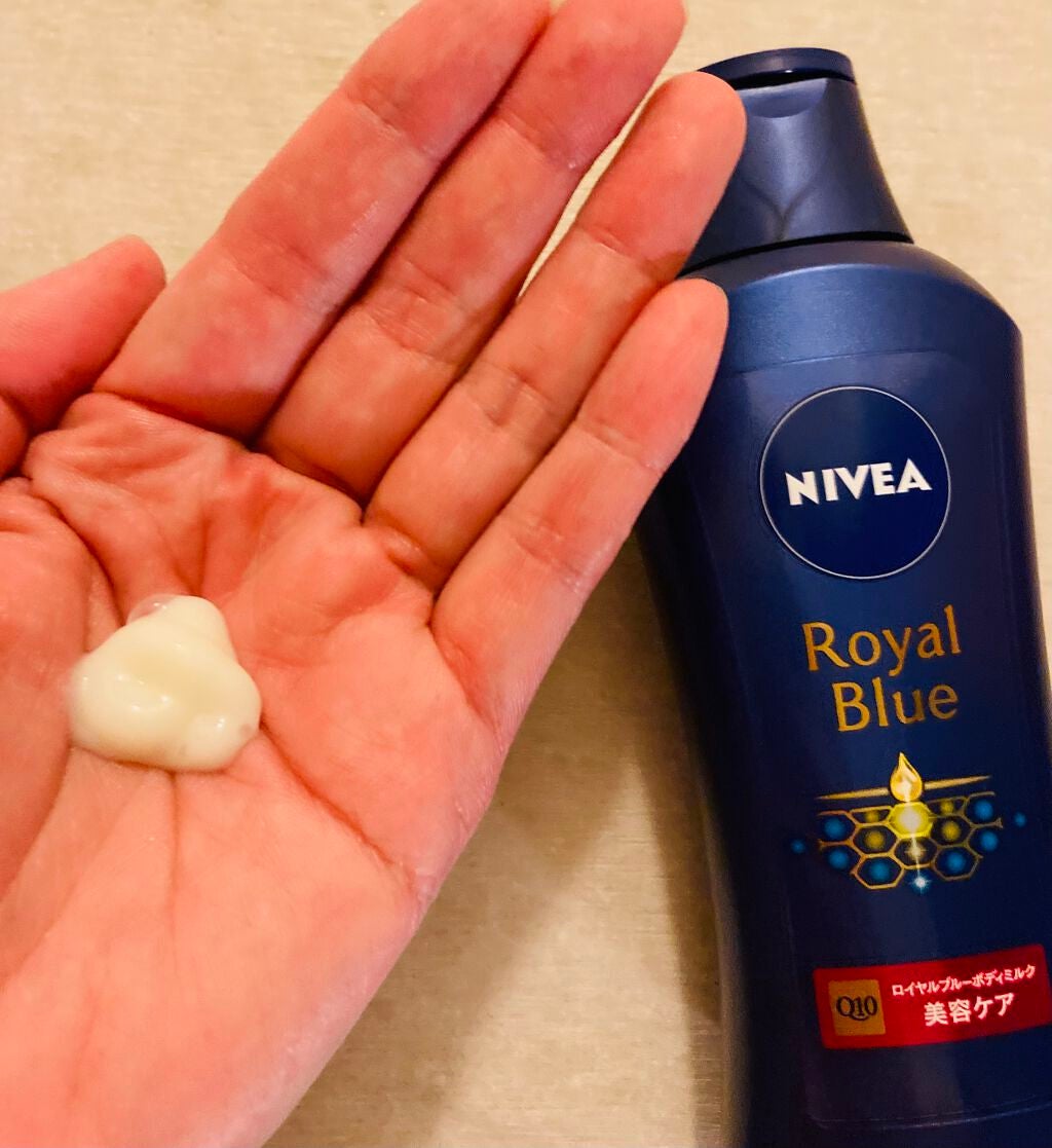 ニベア ロイヤルブルーボディミルク 美容ケア/ニベア/ボディミルクを使ったクチコミ(3枚目)