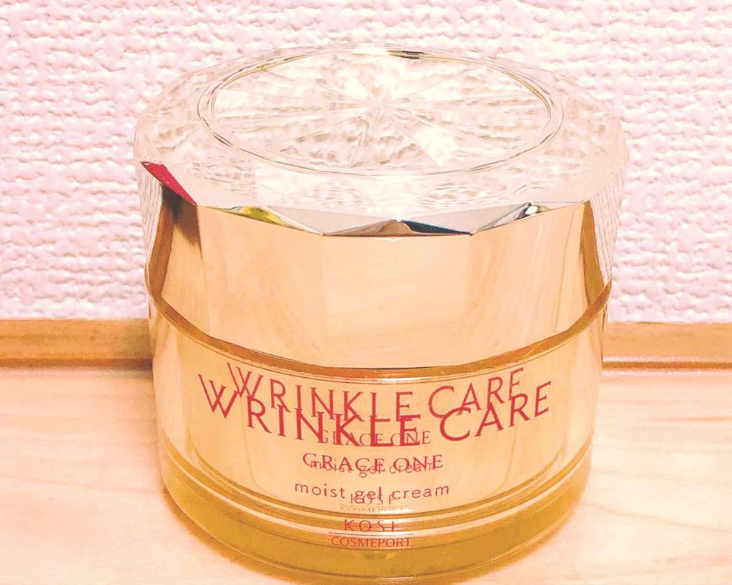 リンクルケア モイストジェルクリーム/グレイスワン/オールインワン化粧品を使ったクチコミ（1枚目）