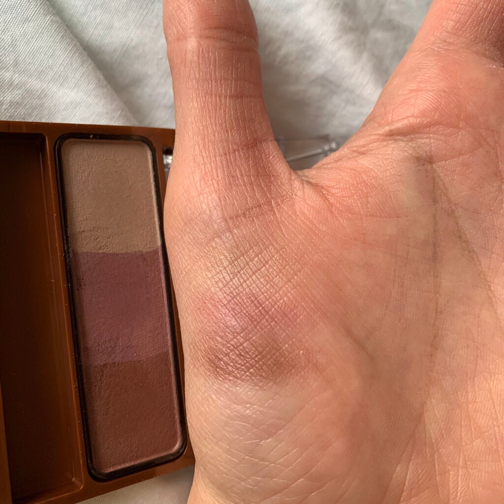 ノーズ&アイブロウパウダー/CEZANNE/パウダーアイブロウを使ったクチコミ(3枚目)