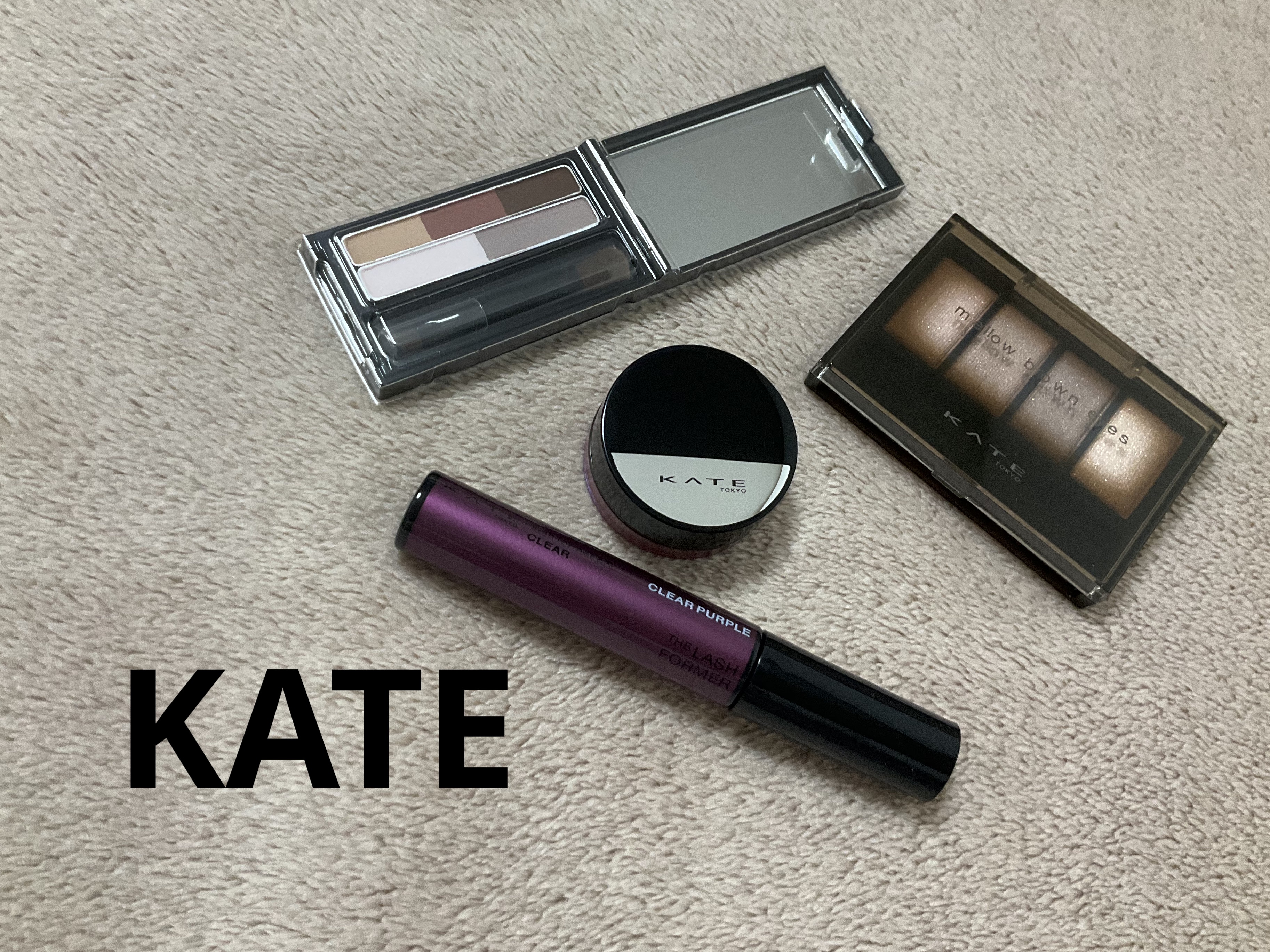 ケイト デザイニングアイブロウ 3D（デュアルコントゥアカラー）/KATE/パウダーアイブロウを使ったクチコミ（2枚目）