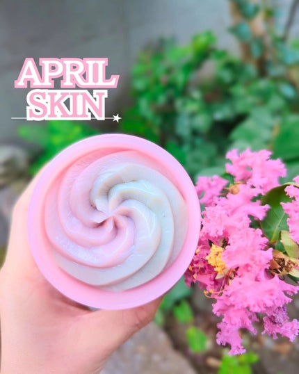 ピンクアロエメレンゲクレンザー/APRILSKIN/その他洗顔料を使ったクチコミ(1枚目)