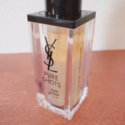 ピュアショット ナイト リチャージセラム/YVES SAINT LAURENT BEAUTE/美容液を使ったクチコミ(2枚目)