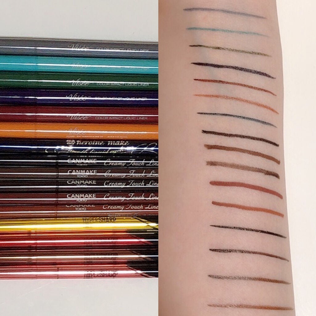 スムースリキッドアイライナー スーパーキープ/ヒロインメイク/リキッドアイライナーを使ったクチコミ(1枚目)