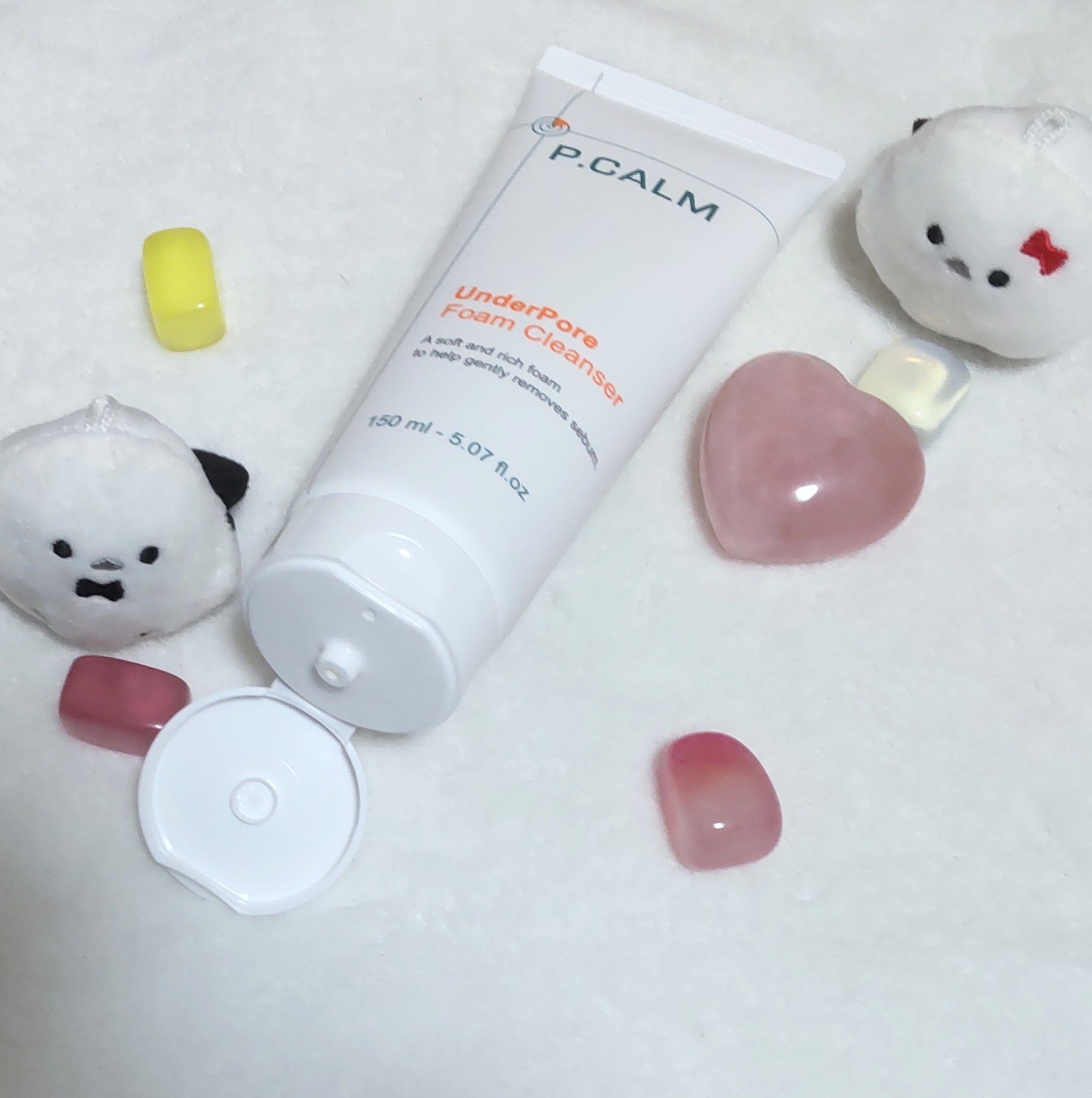 P.CALM アンダーポアフォームクレンザーのクチコミ「P.CALM
アンダーポアフォームクレンザー

購入品でストックしてたのを開封しました。
柔ら.....」（2枚目）