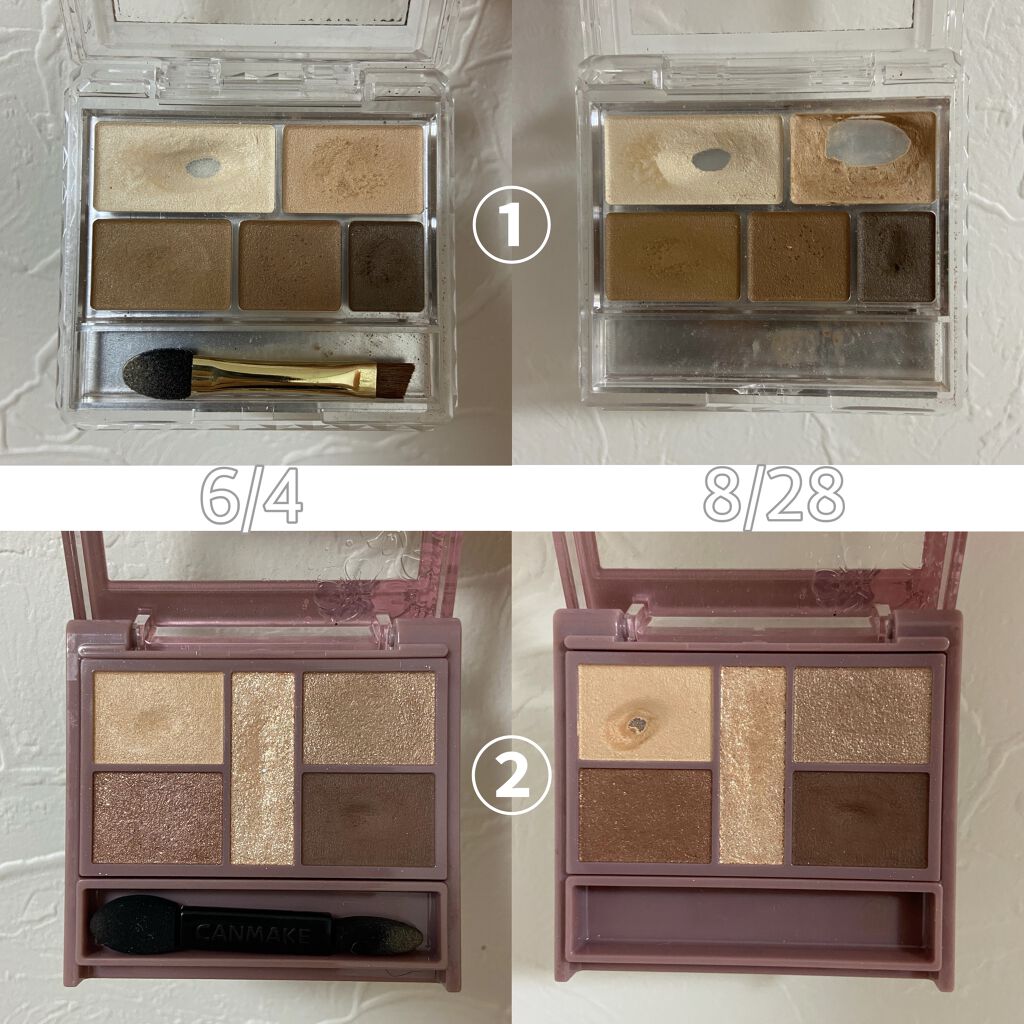 キスチョコレート プレイカラーアイズ/ETUDE/アイシャドウパレットを使ったクチコミ（2枚目）