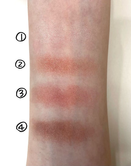 シルキースフレアイズ/キャンメイク/アイシャドウパレットを使ったクチコミ(4枚目)