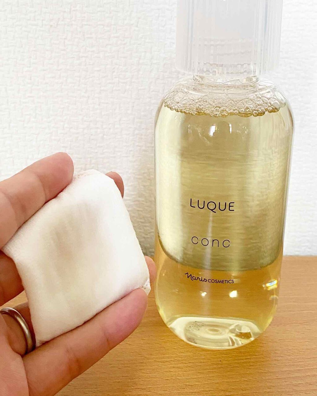 ルクエ コンク/ナリス化粧品/拭き取り化粧水を使ったクチコミ(2枚目)