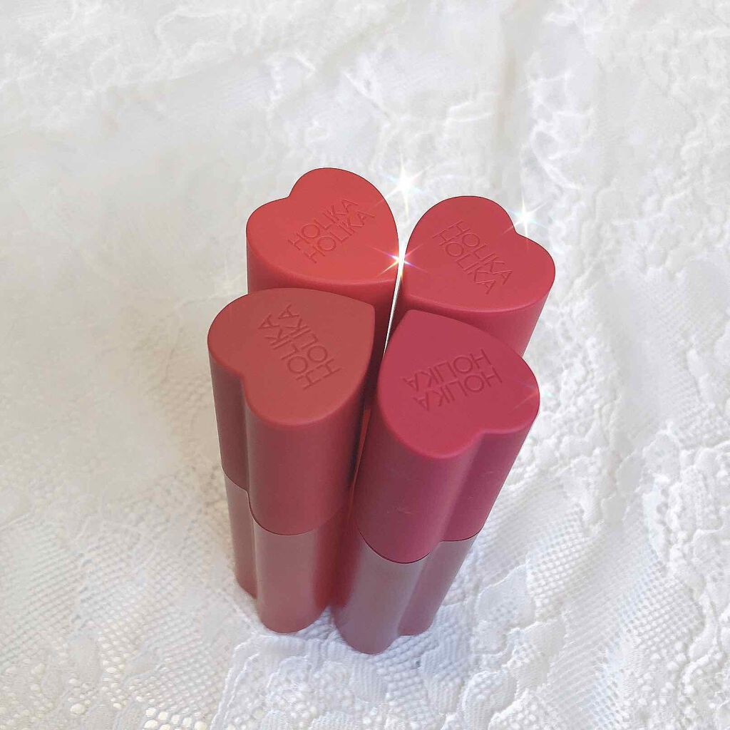 ホリカホリカ ハートクラッシュグローティントエアー 01 ウィンサム/HOLIKA HOLIKA/リップティントを使ったクチコミ（2枚目）