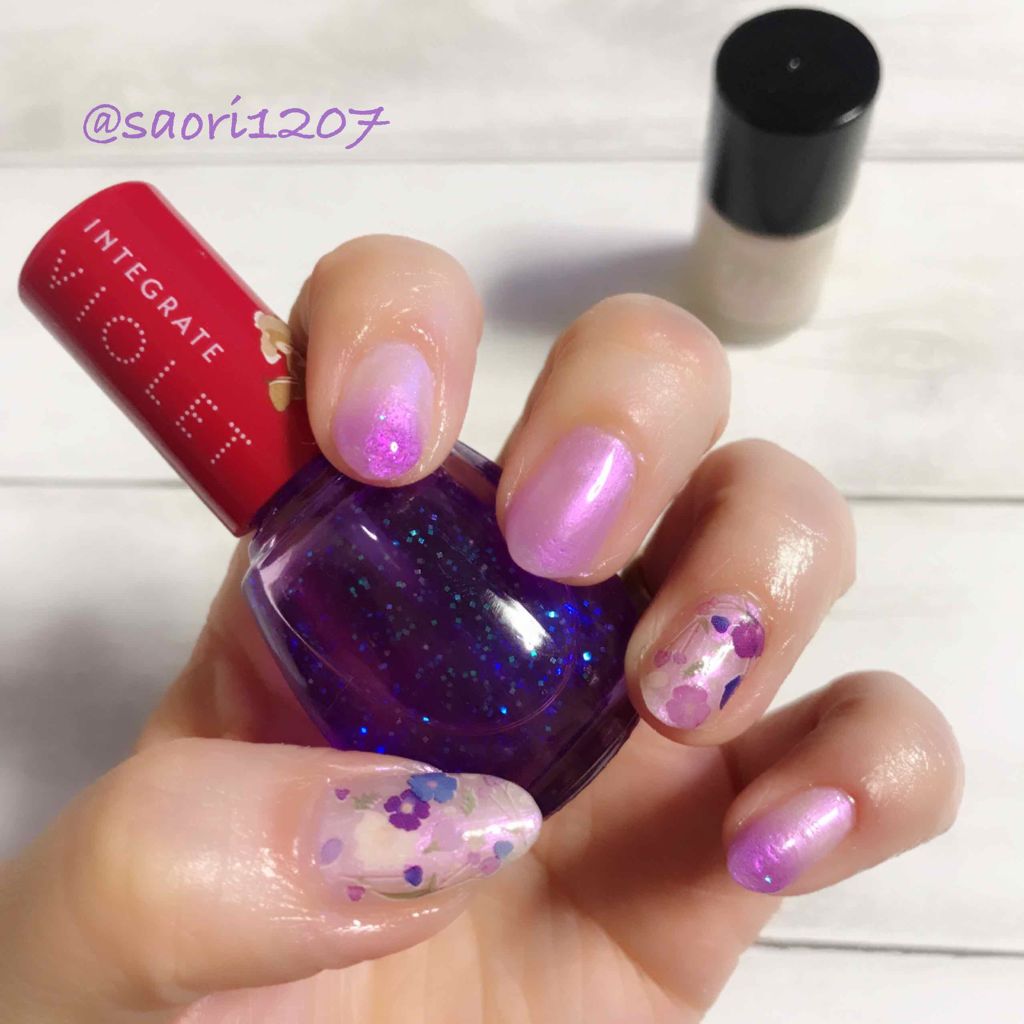 ジェルドロップネール/インテグレート/マニキュアを使ったクチコミ(1枚目)