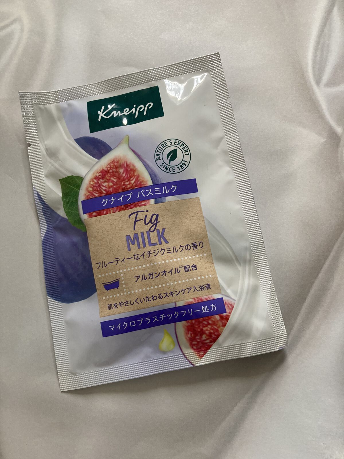 バスミルク イチジクミルクの香り 40mL/クナイプ/保湿系入浴剤を使ったクチコミ（1枚目）