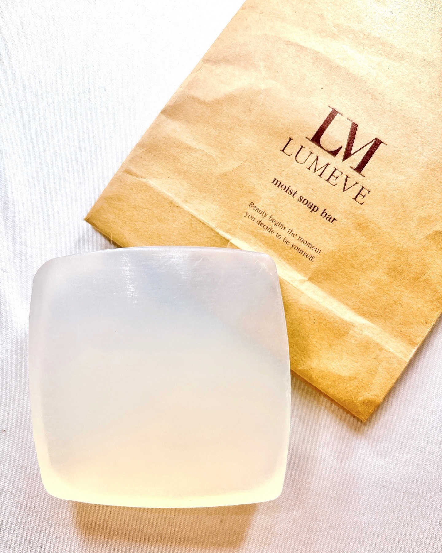 モイストソープバー/LUMEVE/デリケートゾーンケアを使ったクチコミ（2枚目）