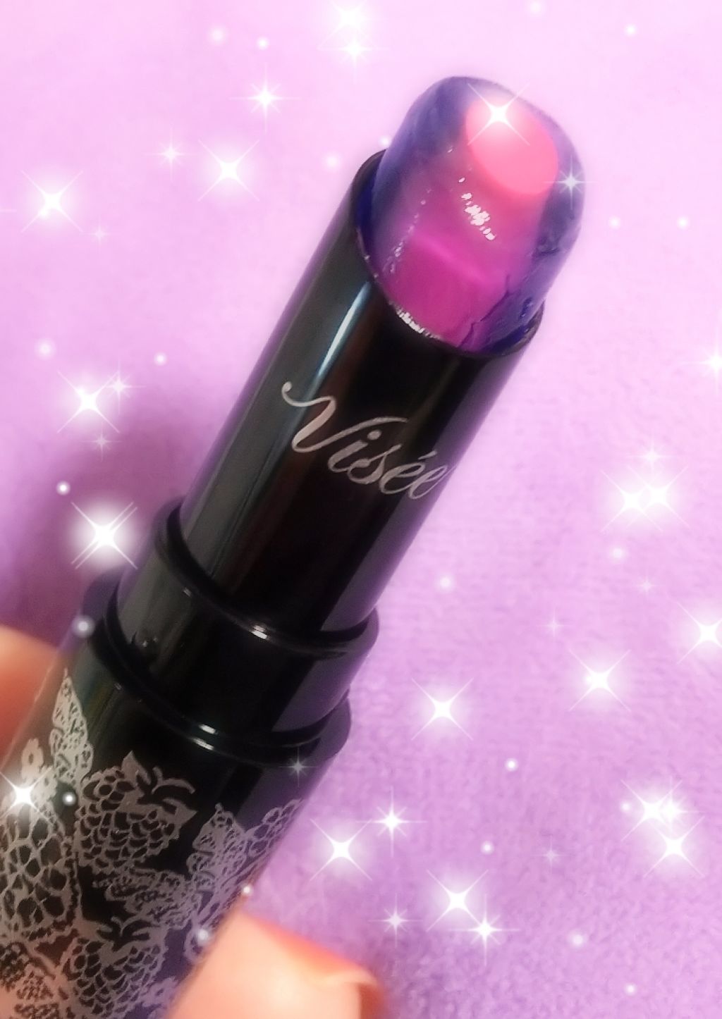 クリスタルデュオ リップスティック/Visée/口紅を使ったクチコミ(1枚目)