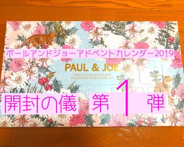 メイクアップコレクション 2019/PAUL & JOE BEAUTE/スキンケアキットを使ったクチコミ（1枚目）