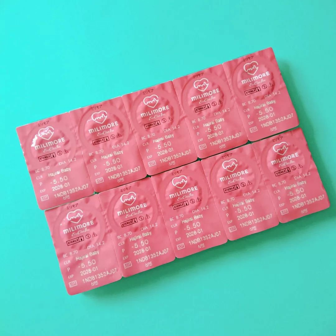 エバーカラーワンデーミリモア はじらいベイビー/エバーカラー/ワンデー（１DAY）カラコンを使ったクチコミ（2枚目）