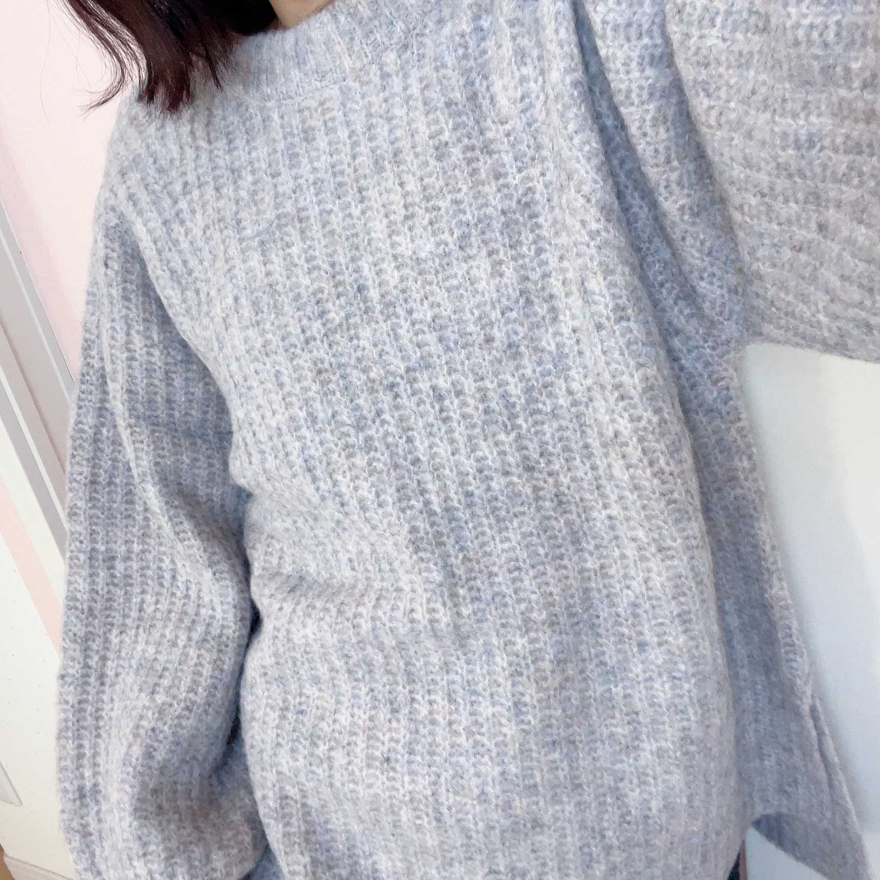 フワフワMIXヤーンチュニック/earth music&ecology/その他を使ったクチコミ（3枚目）