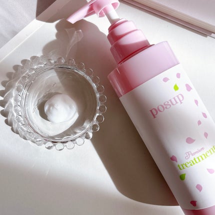 ポスプ プレミアムシャンプー/プレミアムトリートメント/posup/市販シャンプーを使ったクチコミ(4枚目)