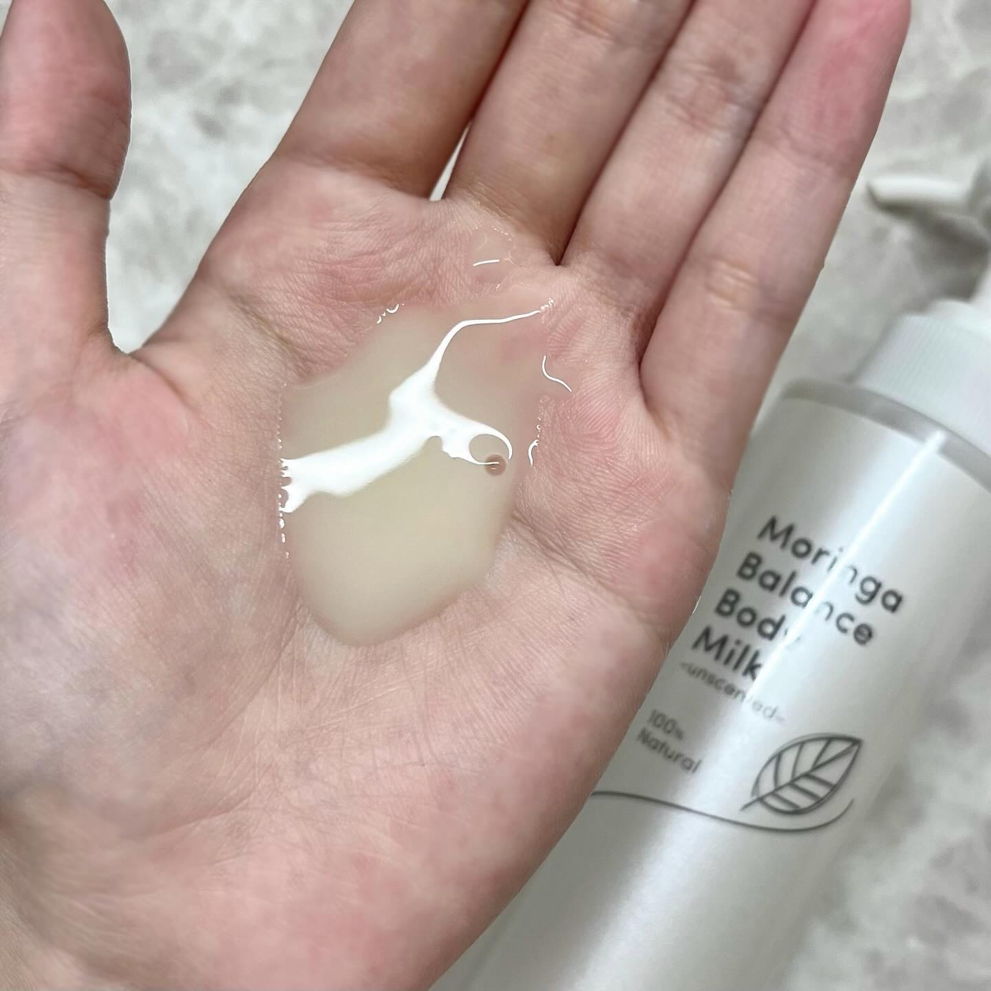 モリンガバランスボディミルク/魂の商材屋/ボディミルクを使ったクチコミ（3枚目）