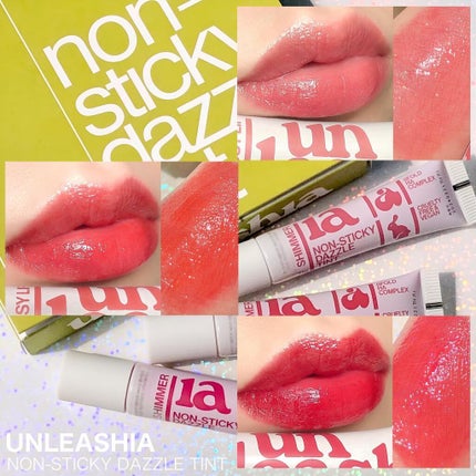 ノンスティッキーダズルティント/unleashia/リップティントを使ったクチコミ(1枚目)