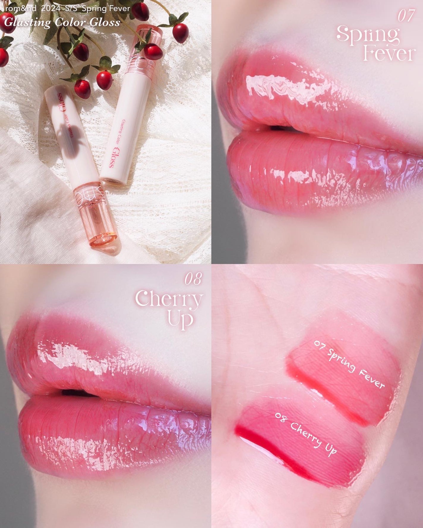 ジューシーラスティングティント/rom&nd/リップティントを使ったクチコミ(4枚目)