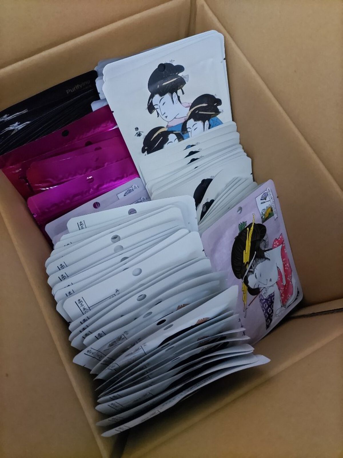 浮世絵シートマスク Q10/MITOMO/シートマスク・パックを使ったクチコミ（1枚目）